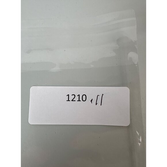 Lands End Men Puffer Vest L Nylon Down Filled Quilt Black Lightweight Work Wear - Picture 6 of 6